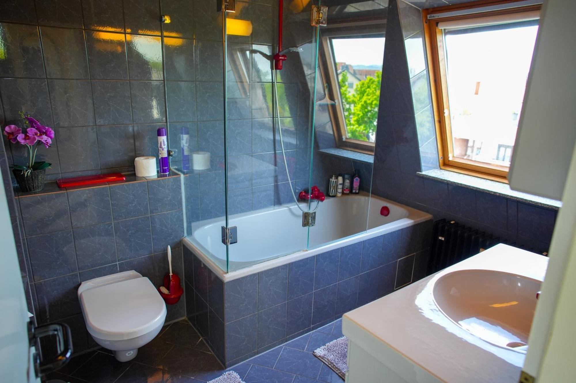 Schoenes Studio In Der Rheinebene, Zentral Gelegen Rheinstetten Esterno foto