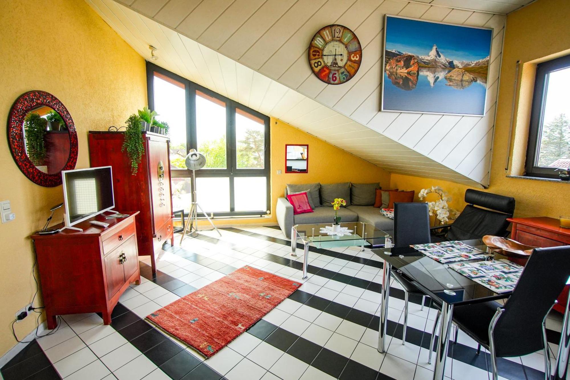 Schoenes Studio In Der Rheinebene, Zentral Gelegen Rheinstetten Esterno foto